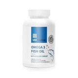 Capsule gelatinoase cu ulei de peste Omega 3 USA Medical 60 buc