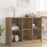 VidaXL Dulap, stejar artizanal, 102x37x75,5 cm, lemn prelucrat
