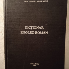 Dicționar englez-român - Leon Levițchi, Andrei Bantaș