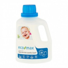 Detergent rufe fara miros, pt bebelusi, Ecomax 1.5 L (50 spalari) foto