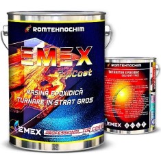Rasina Epoxidica de Turnare &ldquo;Emex TopCast&rdquo; - Transparent - Bid. 4 Kg + Intaritor 2 Kg