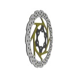 Cumpara ieftin Disc frana trotineta electrica V2 6H 140mm galben