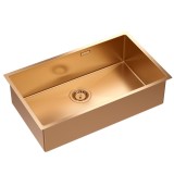Chiuvetă inox ANTHONY 80 COPPER