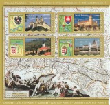 ROMANIA 2010 LP 1863 a STEMELE DUNARII I BLOC MNH NESTAMPILAT