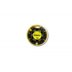 Plumbi micuți Delphin SOFT, cutie 70g/0,2-1,25g, galbena