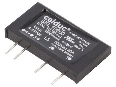Releu Semiconductor SPST-NO 25A 24-690VAC foto
