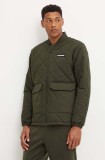 Columbia geaca Rad Padded barbati, culoarea verde, de tranzitie, 2071251