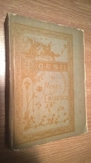 Mihail Eminescu - Poesii (cartonata; reproducere ed. 1884; Edit. Academiei, 1989 foto