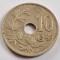 Belgia, 10 Centimes 1921