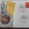 GERMANIA - FDC SI MONEDA 5 MARK 1983, LIT J, 100 ANI DE LA MOARTEA LUI KARL MARX
