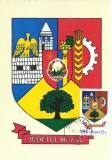 TSV - MAXIMA BUZAU - STEMA JUDETULUI HERALDICA`76 STAMPILA 1