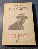 Fiinta si timp Martin Heidegger