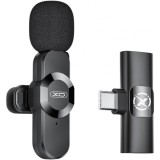 Lavaliera XO Design MC13, USB-C / Lightning, Neagra