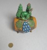 Pusculita de ceramica glazurata anii 1960-70 kitsch romanesc