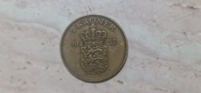 Danemarca - 2 kroner 1952 foto