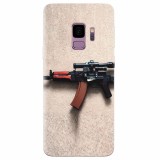 Husa silicon pentru Samsung S9, AK Kalashnikov Gun Of Military