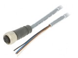 Cablu de conectare M12 drept 2m 250VAC 4A Fire: 4 CONE