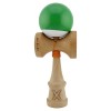 Kendama X Originala, Rulment Metalic cu Ata 55 cm Verde/Alb