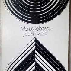 MARIUS ROBESCU - JOC SI INVIERE (VERSURI, primul volum postum - 1985)