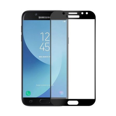 Folie sticla securizata 5D Full Glue pentru Samsung Galaxy J5 (2017), Negru foto