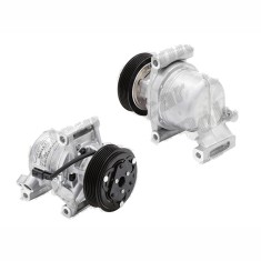 Compresor AC Dacia Duster, 2017-; Logan, 2012-; Sandero, 2012- Motor 1,5 Dci, Rola De 100 Mm, 6 nervuri, Dkv09z, Priza: 15,3, SRL, Tip Gaz: R134a, OE