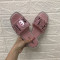 Papuci dama roz cu sclipici marime 37, 38, 40, 41+CADOU