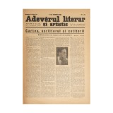 Publicația &bdquo;Adevărul Literar și Artistic&rdquo;, Anul XVIII, 1937