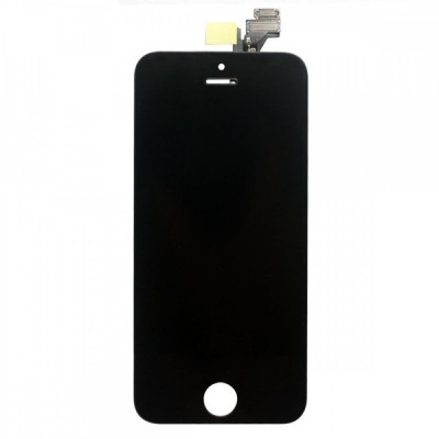LCD + Panou Touch APPLE iPhone 5 (Negru) foto