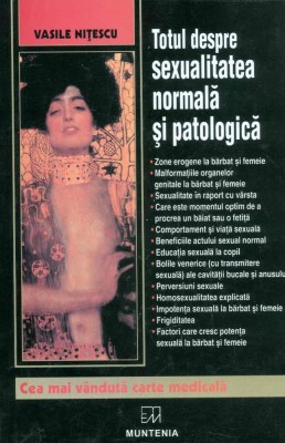 Vasile Nițescu - Totul despre sexualitatea normală și patologică foto