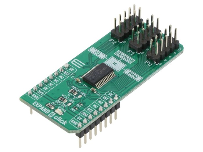 Placă prototip port expandor I2C