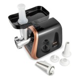 Cumpara ieftin Masina de tocat carne Zass ZMG 20, 1800W, accesorii carnati si suc rosii