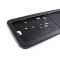 Suport numar inmatriculare din INOX negru mat, LPF 003