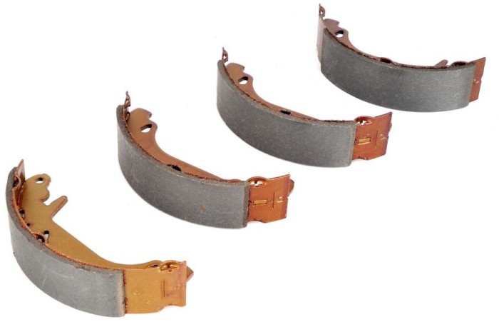 Saboti frana Renault R11 R19 R21 , Clio 1, Rapid , Twingo 1, 180x42m , Originale 7701204268