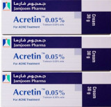 ACRETIN 0.05%, 30 grame, crema riduri acnee vergeturi