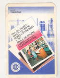 Bnk cld Calendar de buzunar 1980 - Difuzarea presei
