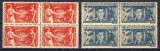 Romania 1945 - Lp 179 - FRONTUL PLUGARILOR - bloc de 4 &ndash; MNH 2