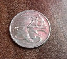 C50 - Moneda foarte veche - 20 centi - Australia - 2010