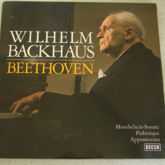 BEETHOVEN - Concert de Pian Wilhelm Backhaus - Vinil LP DECCA