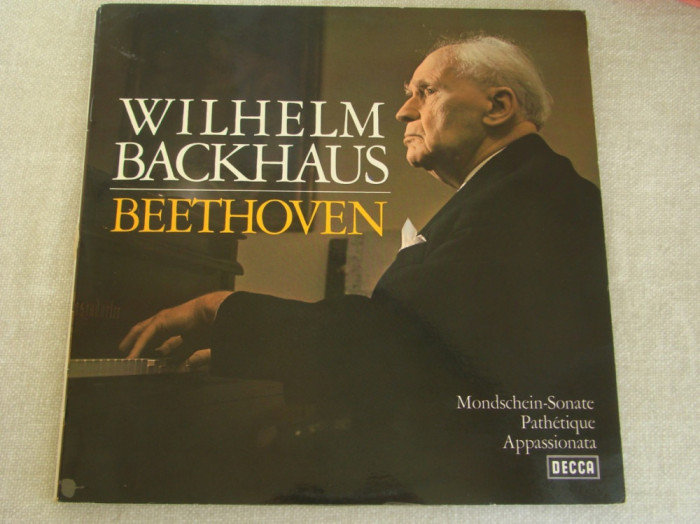 BEETHOVEN - Concert de Pian Wilhelm Backhaus - Vinil LP DECCA