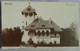 Carte postala, Bucuresti, vila Minovici, perioada interbelica
