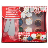 Melissa &amp;amp; Doug &ndash; Setul de joacă din lemn cu Fursecuri, Multicolor, 3 ani+