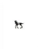 Figurina Manz Gypsy alb si negru M Collecta