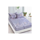 Cumpara ieftin Husa de pat cocolino cu elastic + 2 fete de perne pentru pat dublu -JO932