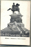 AD 512 C. P. VECHE - MILANO - MONUMENTO A VITTORIO EMANUELE -ITALIA, Circulata, Franta, Printata