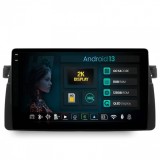 Navigatie 2K BMW E46 8GB RAM Android 13 Octacore Slot Sim 4G DSP GPS Wi-FI Carplay Android Auto USB Bluetooth Waze Touchscreen 9.5 Inch