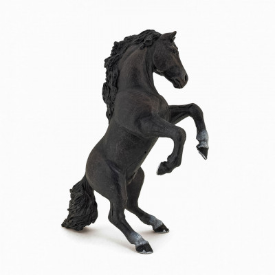 Papo figurina cal negru cabrat foto