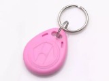 Tag de proximitate RFID cu cip 125KHz read only - Roz
