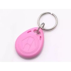 Tag de proximitate RFID cu cip 125KHz read only - Roz