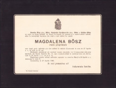 HST A728 Ferpar Magdalena Bosz mare proprietară Caransebeș 1940 foto