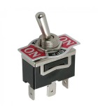 Comutator cu brat 1 circuit 10A 250V ON-OFF-ON cu retinere, Oem